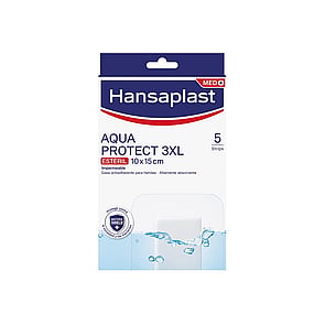 Hansaplast Med+ Aqua Protect 3XL Cerotti Sterili Impermeabili per Ferite x5