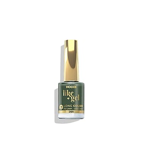 INOCOS Like Gel 2 Long Color Nail Polish 201 Mint Green 11ml