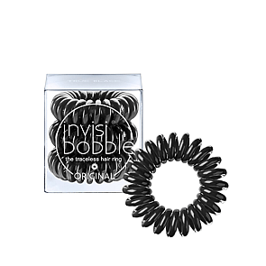 invisibobble Original Hair Spiral True Black x3