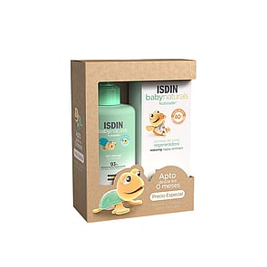 ISDIN Baby Naturals Shampoing Gel 200ml + Zn40 Pommade Réparatrice 100ml