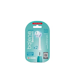 ISDIN Balene by Bexident Duotech Sonic Ersatzkopf Elektrische Zahnbürste Mittel x2