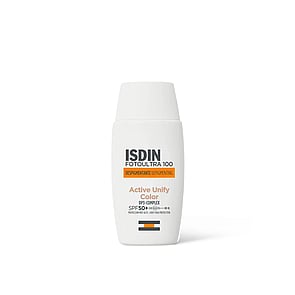 ISDIN FotoUltra 100 Active Unify Color Fusion Fluid SPF50+ Sunscreen 50ml