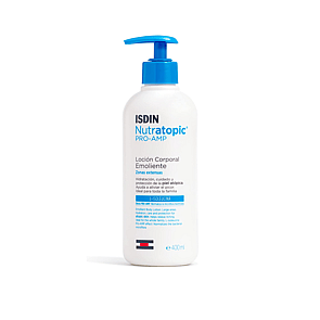 ISDIN Nutratopic Pro-AMP Lotion Émolliente pour Peaux Atopiques 400ml