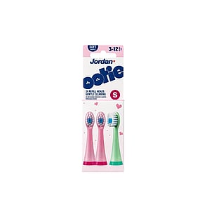 Jordan Ootie Gentle Cleaning Toothbrush Refill Heads x3