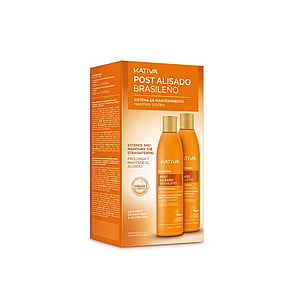 Kativa Post Brazilian Straightening Kit Sistema De Mantenimiento