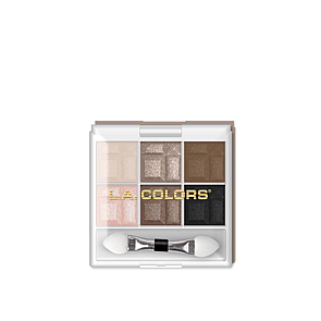 L.A. Colors Paleta De Sombras De Ojos 6 Colores CES464 In The Nude 4g