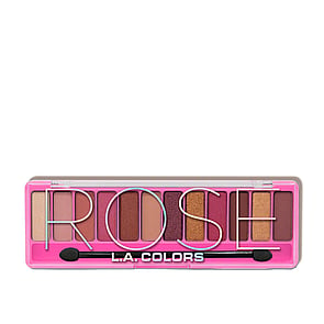 L.A. Colors Color Vibe Eyeshadow Palette CES788 Rose