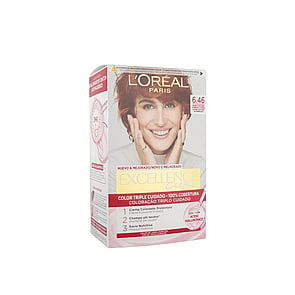 L'Oréal Paris Excellence Creme Hair Dye 6.46 Light Copper Red