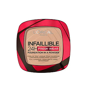 L'Oréal Paris Infallible Fond de Teint Poudre 2-en-1 24h 130 True Beige