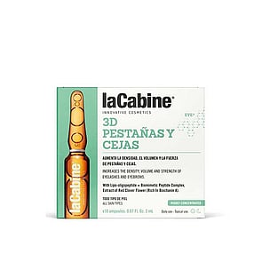 La Cabine 3D Eyelashes and Eyebrows Concentrated Ampoules 2ml x10