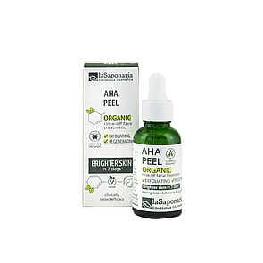 La Saponaria Traitement Visage Peeling AHA à Rincer 30ml