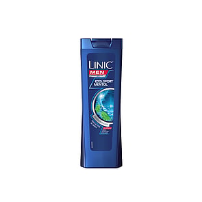 Linic Men Anti-Dandruff Cool Sport Mint Shampoo 225ml (7.6 fl oz)