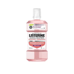 Listerine Clinical Solutions Gum Health Mouthwash Icy Mint 500ml