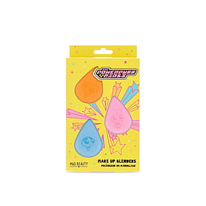Mad Beauty Powerpuff Girls ثلاثية إسفنجات مكياج فائقة اللطافة