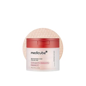Medicube باد التقشير بحمض السكسينيك الأحمر ×70