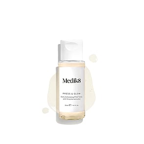 Medik8 Press & Glow Daglig Exfolierande PHA-Toner 30ml