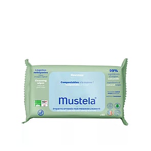 مناديل التنظيف من Mustela × 60