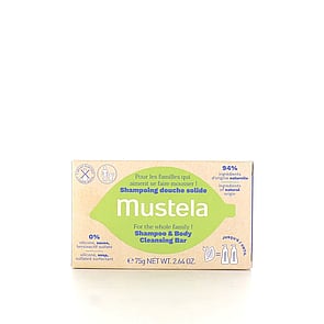 Mustela BIO لوح تنظيف عضوي للشعر والجسم 75g