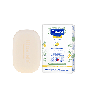 Mustela Savon Doux au Cold Cream pour Peau Sèche 100g