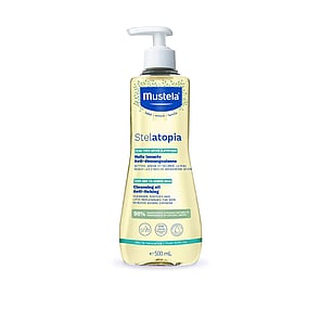 Mustela Stelatopia زيت التنظيف المضاد للحكة 500ml