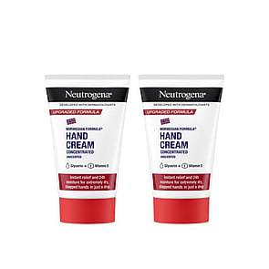 Neutrogena Concentrated Hand Cream Fragrance-Free 50ml x2
