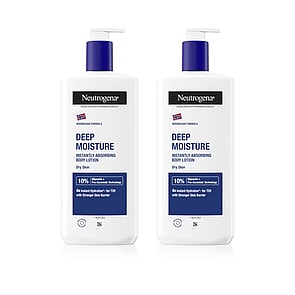 Neutrogena Deep Moisture Body Lotion Trockene Haut 750ml x2