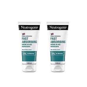 Neutrogena Crema para Pies de Absorción Rápida 100ml x2