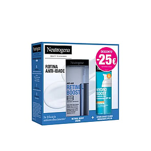 Neutrogena Retinol Boost Unscented Cream 50ml + Hydro Boost Hydrating Fluid Fragrance-Free SPF50 50ml