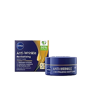 Nivea Anti-Wrinkle Revitalizing Night Cream 55+ 50ml