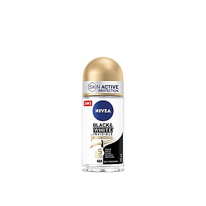 Nivea Black & White Invisible Silky Smooth Roll-On 50ml