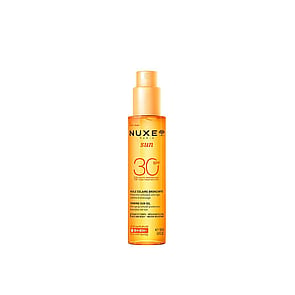 NUXE Sun Tanning Oil High Protection for Face and Body SPF30