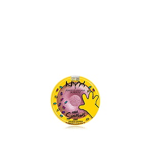 NYX Pro Makeup The Simpsons Homer Simpson هايلايتر بشكل الدونات 01 Light Don't Mind If I Do 7.1g