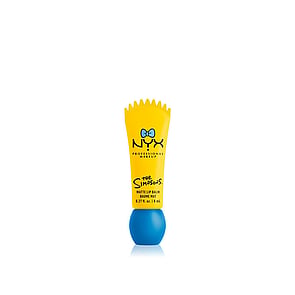 NYX Pro Makeup Bálsamo labial mate de Los Simpson, Peekaboo Blue, 8 ml