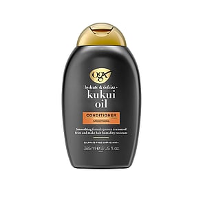 OGX Hydrate & Defrizz + Kukuí Oil Spülung 385ml