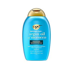 OGX شامبو خفيف الوزن للإصلاح + Argan Oil of Morocco ‏385ml