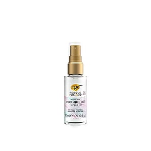 OGX Rescue Fusions زيت التحكم في التجعد لمدة 24 ساعة للنعومة والانسيابية 50ml