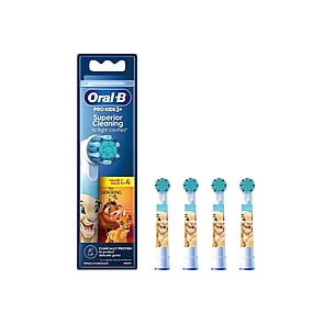 Oral-B Pro Kids ‏+3 سنوات رؤوس بديلة لفرشاة الأسنان الكهربائية الأسد الملك ‏x3