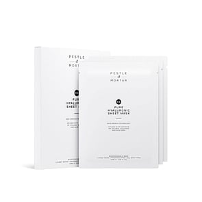 Pestle & Mortar Máscara Facial Pure Ácido Hialurónico x3
