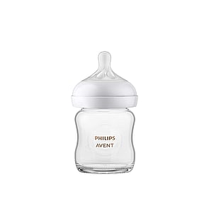 Philips Avent Natural Response Glass Baby Bottle 0-3m 120ml