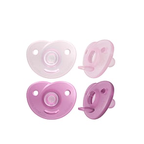 Philips Avent Soothie Chupete de Silicona 0-6m x2