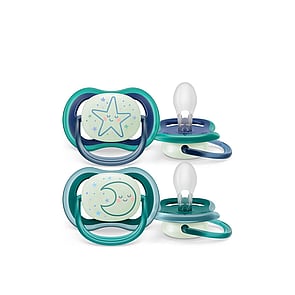 Philips Avent Ultra Air Night-Time Pacifier 6-18m x2