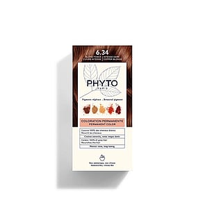 Phytocolor Permanent Farge Nyanse 6.34 Intense Dark Copper Blonde