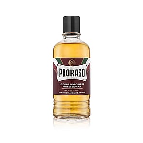Proraso لوشن ما بعد الحلاقة للحى الخشنة بخشب الصندل وزيت الشيا 400ml