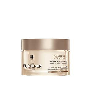 René Furterer Absolue Kératine قناع إصلاح للشعر الرفيع 200ml
