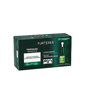 René Furterer Triphasic Progressive Tratamiento Anticaída Longevidad y Densidad 8x5.5ml