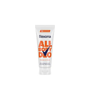 Rexona All Body Deo 72h Body Deodorant Cream Fresh Citrus 75ml