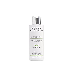 Rose & Caramel Purity Self Tan Removing Shower Gel 200ml