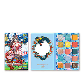 Rude Cosmetics Manga Collection Pressed Pigments & Shadows Palette Adventures of Rudeko