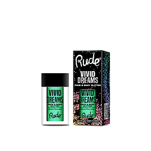 Rude Cosmetics Vivid Dreams Face & Body Glitter Dream in Color 2.7g