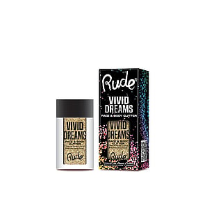 Rude Cosmetics Vivid Dreams Ansikts- Og Kroppsglitter Visionary 2.7g